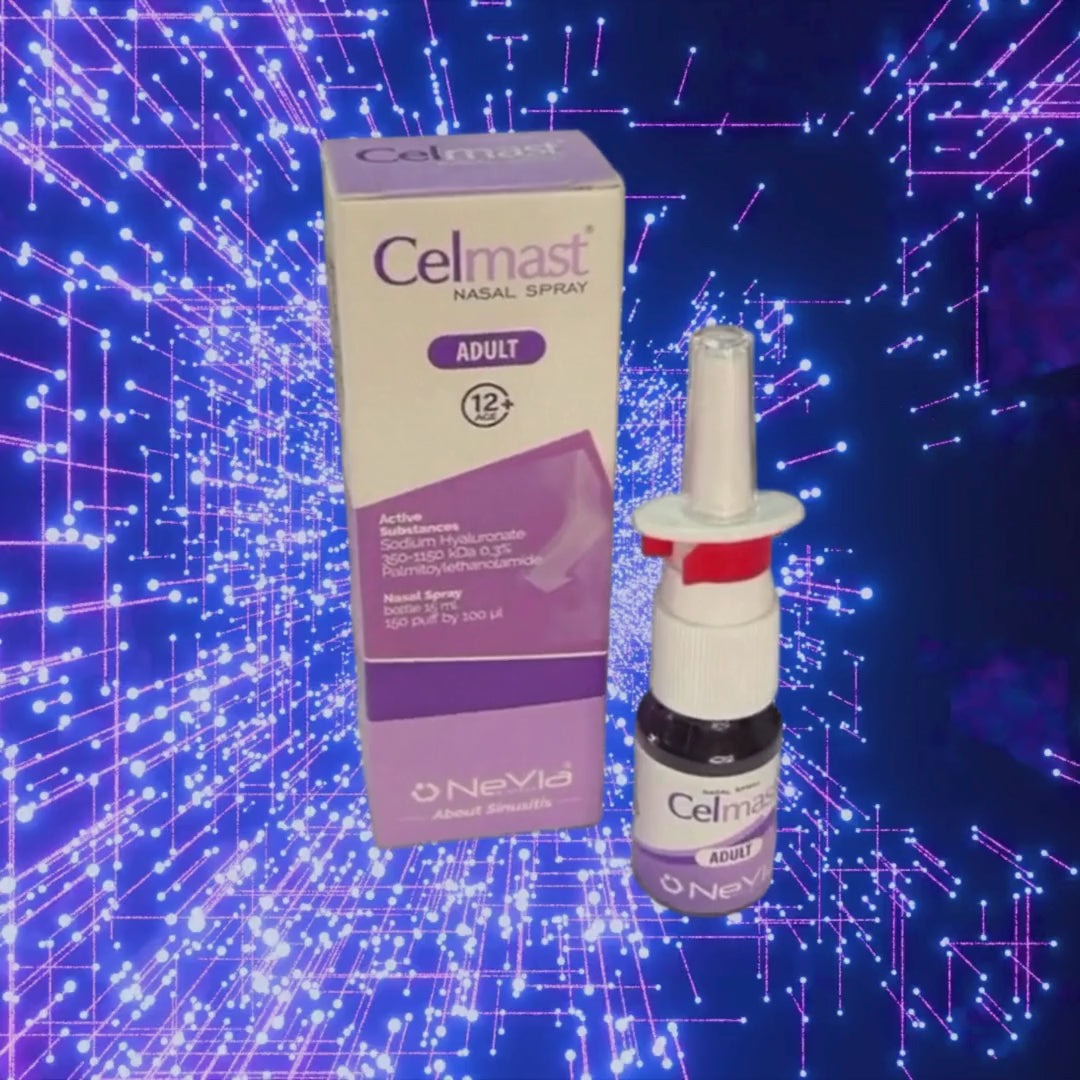 Load video: Celmast Nasal Spray - Adult